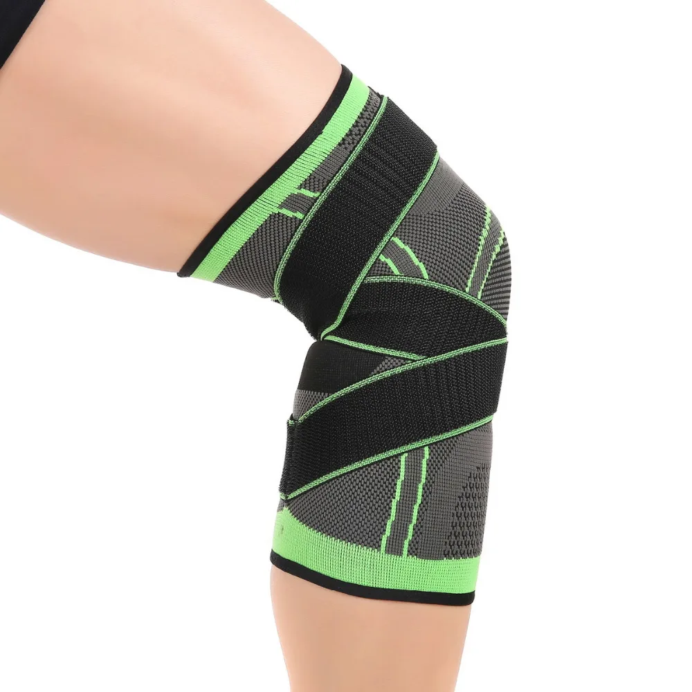 Elastic Sports Knee Support Sleeve - Ảnh 3