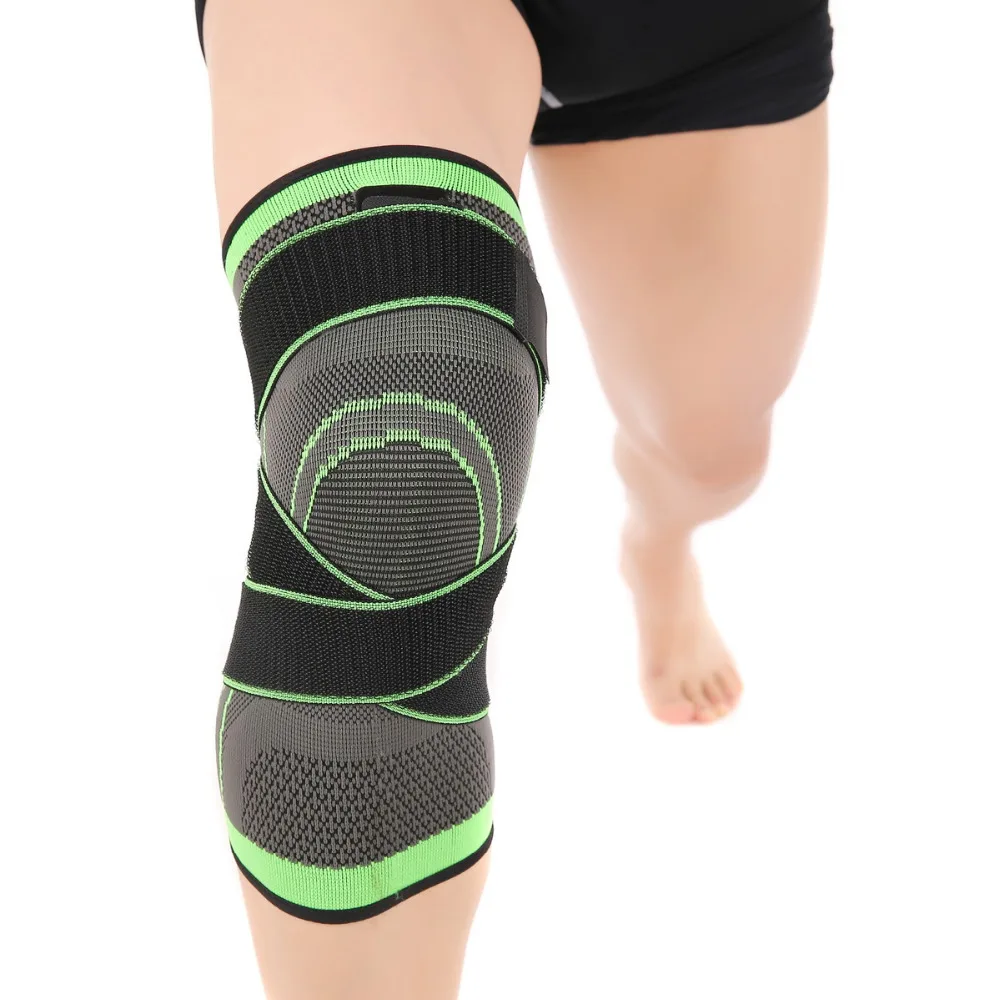 Elastic Sports Knee Support Sleeve - Ảnh 2