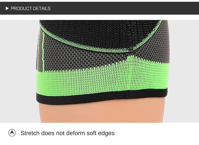 Elastic Sports Knee Support Sleeve - Ảnh 20