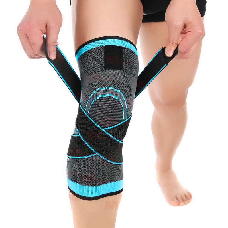 Elastic Sports Knee Support Sleeve - Ảnh 7