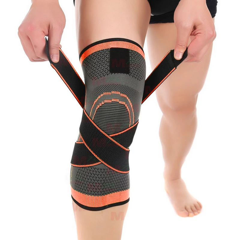 Elastic Sports Knee Support Sleeve - Ảnh 8