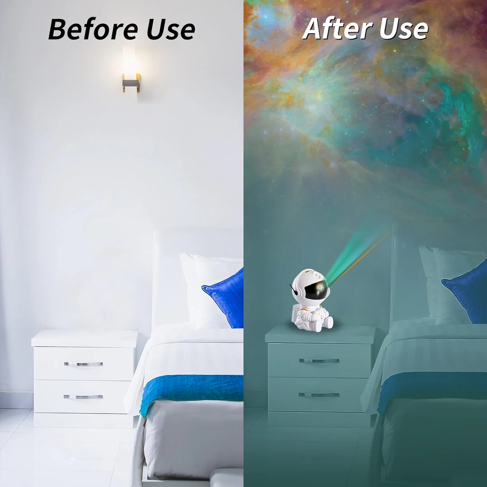 Spaceman Galaxy LED Projection Light - Ảnh 5
