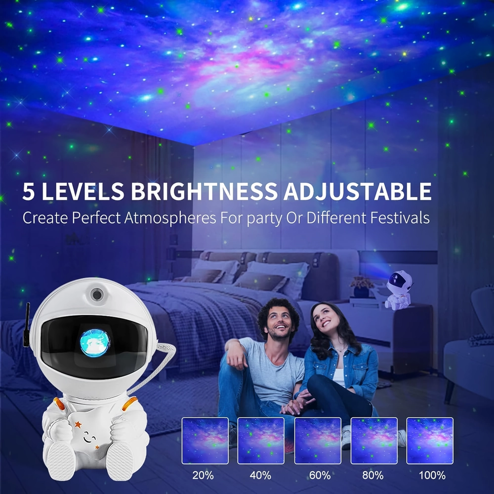 Spaceman Galaxy LED Projection Light - Ảnh 4