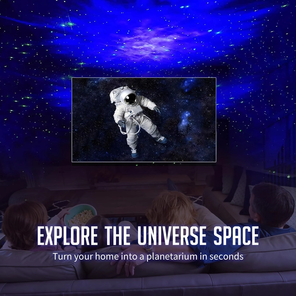 Spaceman Galaxy LED Projection Light - Ảnh 6