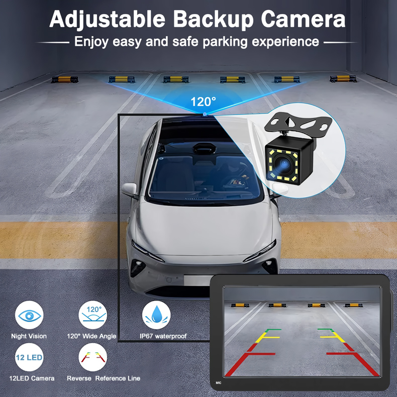 Universal 7-inch Touchscreen Car MP5 Player with Wireless Apple CarPlay & Android Auto - Ảnh 5