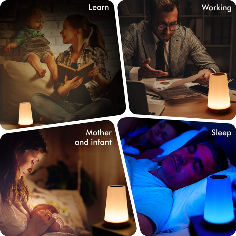 13-Color Changing Night Light with RGB Remote Control - Ảnh 7